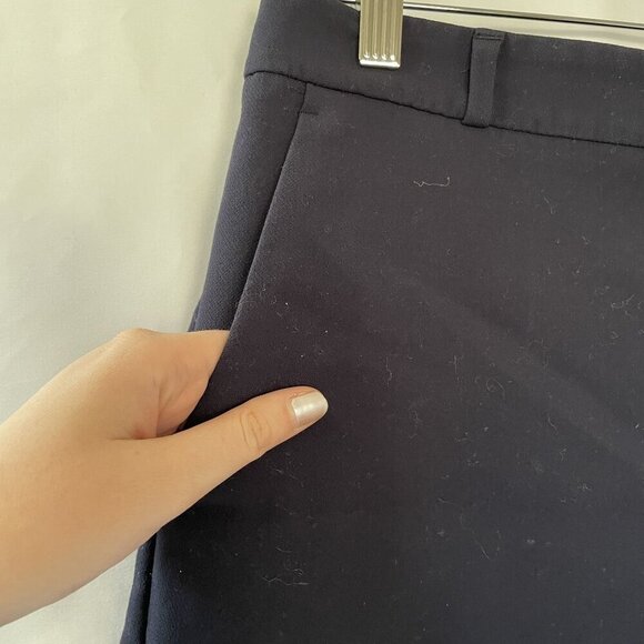 Banana Republic blue sailor style shorts comfortable pockets women's size 4 - Picture 3 of 7